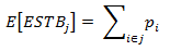 the figure contains formula to calculate the expected number of establishements from any particular firm