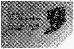 Sample of Medicaid Card for the state of New Hampshire front side
