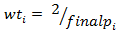 the figure contains formula to calculate the final sampling weight for each non-certainty establishment